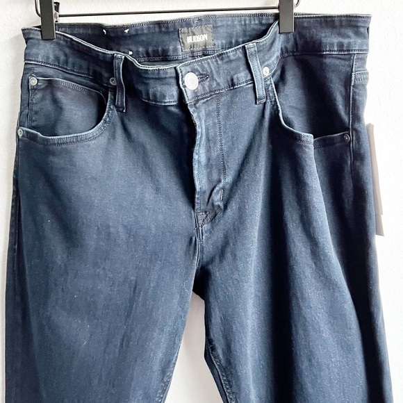 HUDSON Blake Slim Straight Lexi Men Dark Blue Jeans Size 36 BRAND NEW - Picture 5 of 8